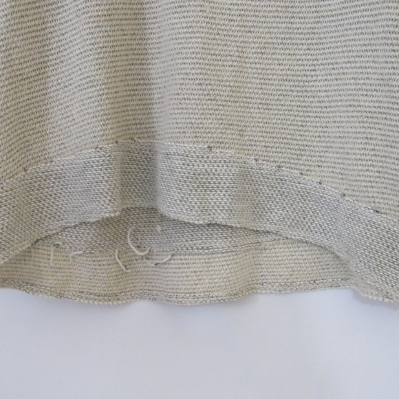 Lucky Brand Tan/Taupe Cowl Neck Loose Knit Sweater Sz L - Picture 8 of 10